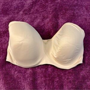 Bali full coverage strapless bra